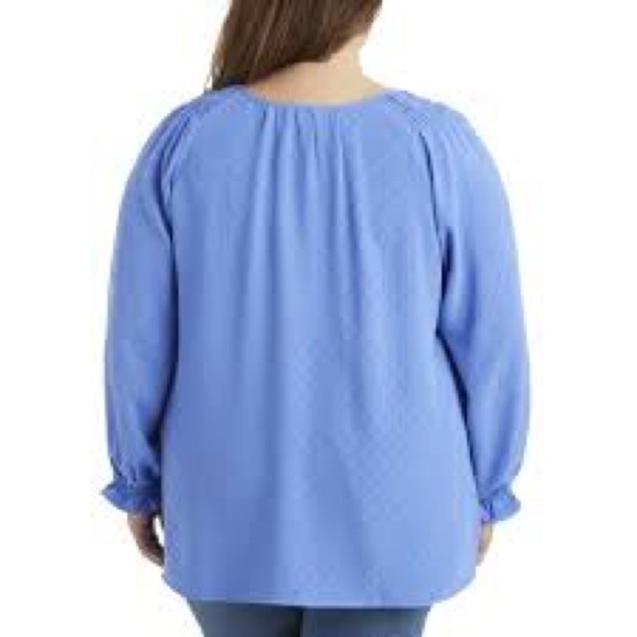 Jessica Simpson Light Blue Blouse Size XL - Picture 6 of 12